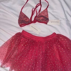 Iheartraves hot and delicious rhinestone rave set